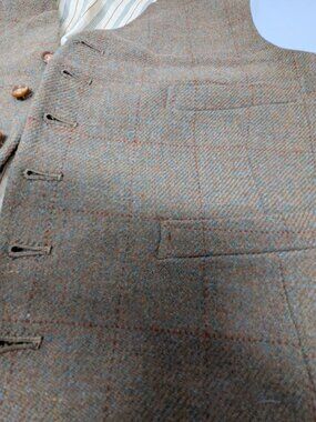 Wessenden Tweed waistcoat made in Yorkshire - a Vintage Classic